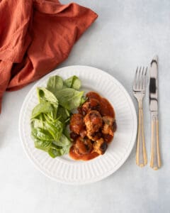 Boulettes de dinde aux tomates séchées