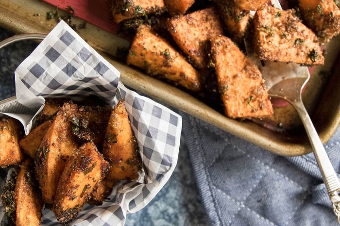 FRITES DE PATATE DOUCE