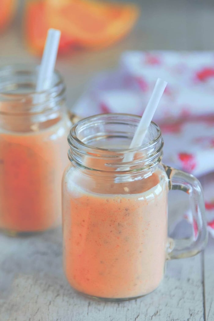 Smoothie style Creamsicle