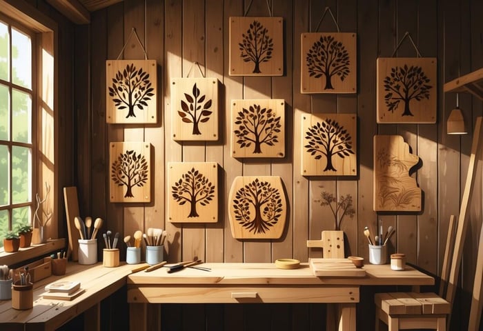 DIY Home Decor: Wood-Burned Wall Art Ideas for Unique Spaces