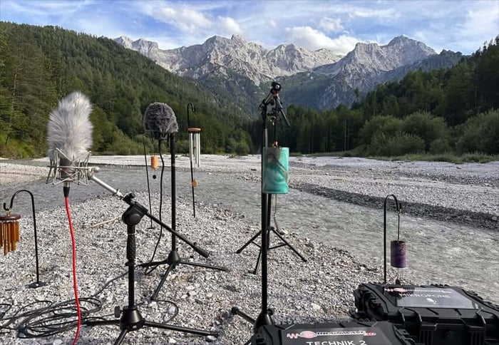 Aura Clearing - Aufnahme in den Alpen