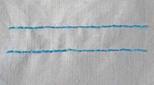 5 silk backstitch