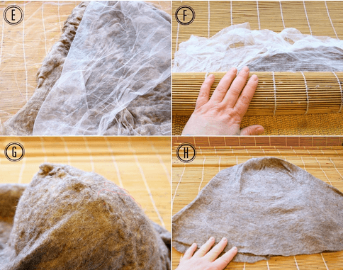 Visit the Woolery Blog for a wet felting photo tutorial!