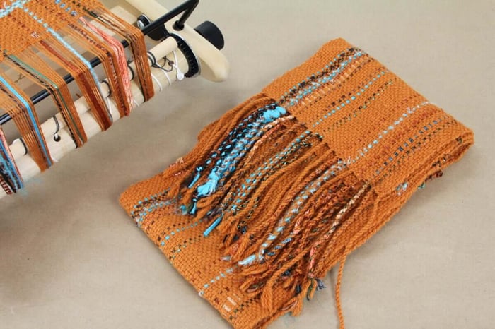 Rigid Heddle Cozy Texture Scarf Project
