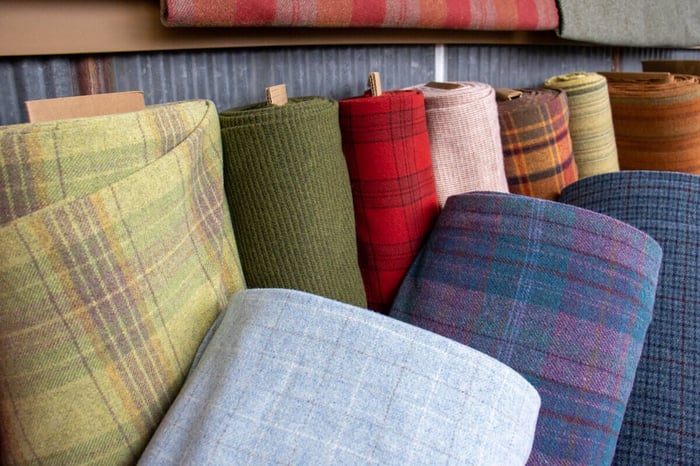 What's New At The Woolery - Wool Fabric!