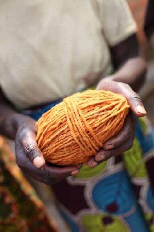 Handspun, hand-dyed yarn ready to go!