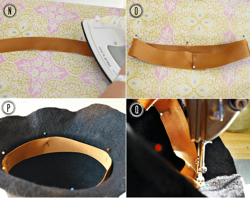 Wet felted hat project - visit the Woolery blog for step by step instructions!