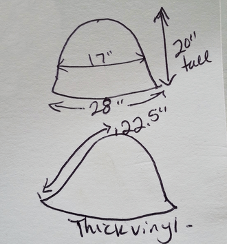 Template to make a resist for wet felting, visit the Woolery Blog for a tutorial!