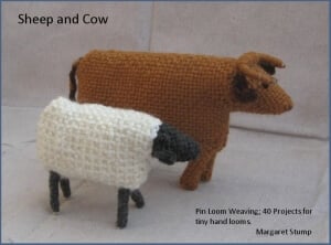 Sheep and cow