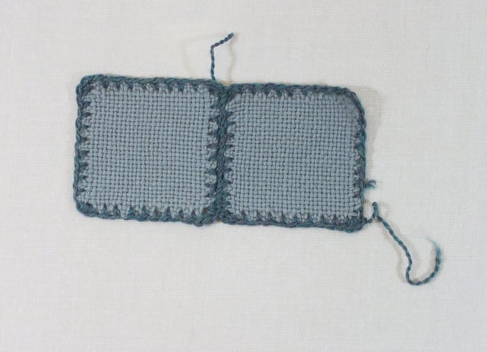 single crochet seamed