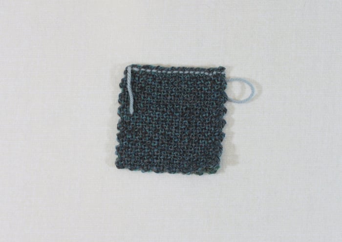 slip stitch finished back