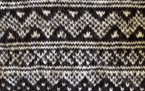 A Lusekofte made of Spælsau wool - learn more about breed specific yarns with Beth Brown Reinsel on the Woolery blog!