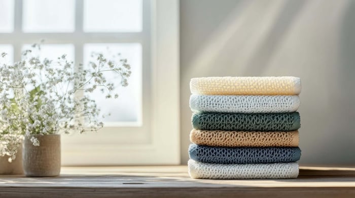 Minimalist biodegradable clothes made from sustainable materials designed for eco-friendly everyday wear