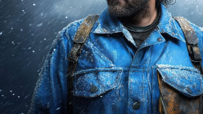 Durable workwear outfit featuring heavy-duty canvas pants and a reinforced jacket from the most durable clothing brands.