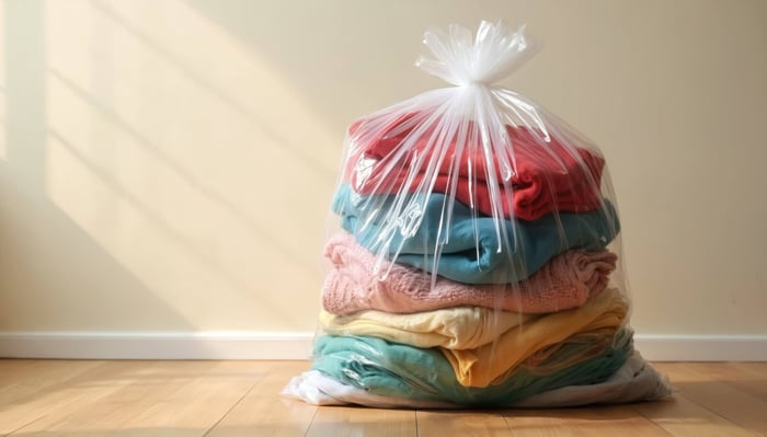 Fashion lifecycle comparison showing environmental impact of fast fashion versus non-fast fashion brands.