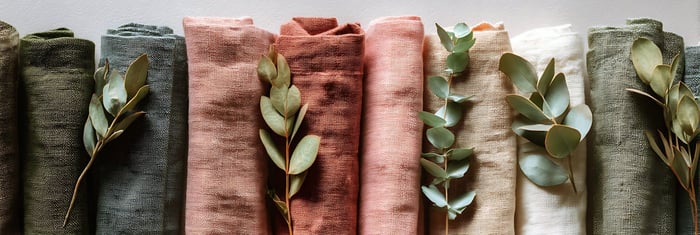 sustainable TENCEL™ Lyocell textile showcasing natural wrinkle resistance and eco-friendly fiber weave