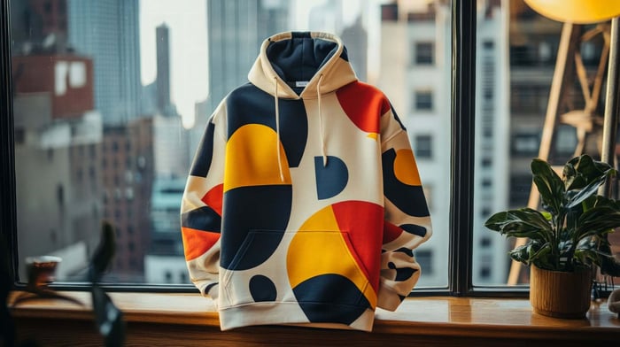 Sustainable minimalist streetwear outfit in neutral tones, representing how to avoid fast fashion with timeless clothing choices