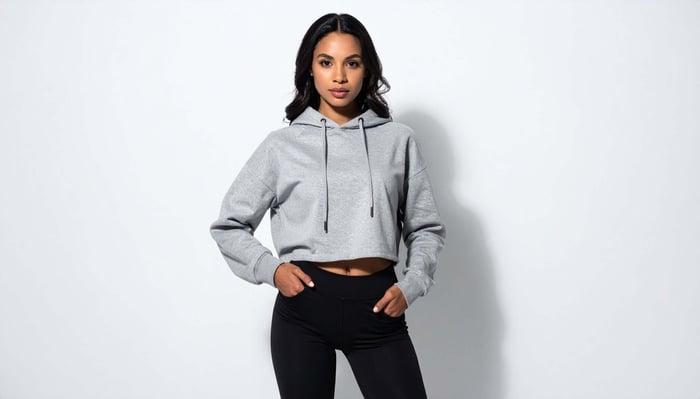 Model wearing minimalist streetwear featuring clean lines, neutral colors, and timeless minimal clothing for a modern everyday look.