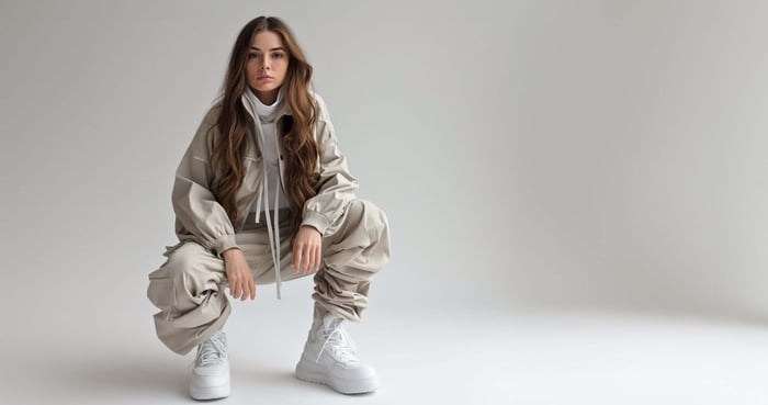 Neutral-toned minimalist streetwear featuring clean silhouettes, oversized essentials, and timeless minimal clothing in beige, white, gray, and black.