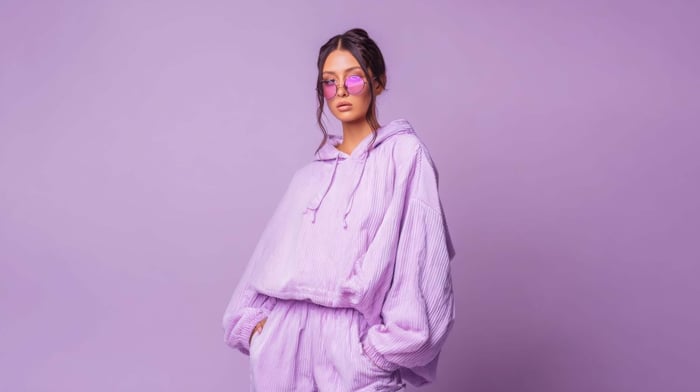 Monochromatic minimal streetwear outfit featuring coordinated neutral tones, clean silhouettes, and modern urban styling for a sleek and understated look.