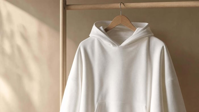 Oversized minimal streetwear hoodie featuring a relaxed fit, clean design, and neutral color palette that reflects modern urban fashion trends.