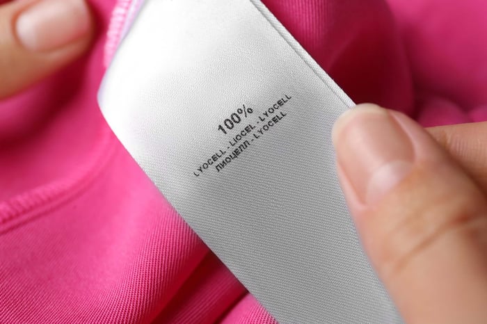 Close-up of soft and breathable Tencel fabric used to make sustainable Tencel tops