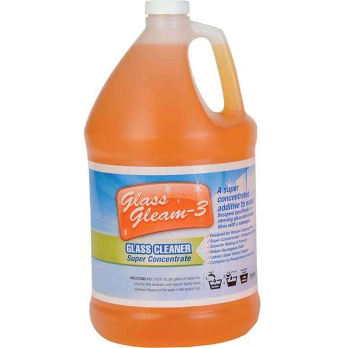 Glass Gleam 3 gallon jug — concentrated window cleaning soap by Titan Labs
