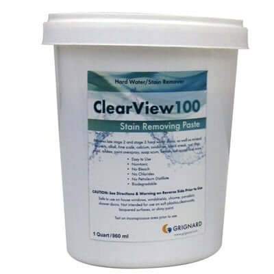 Clear View hard water stain remover