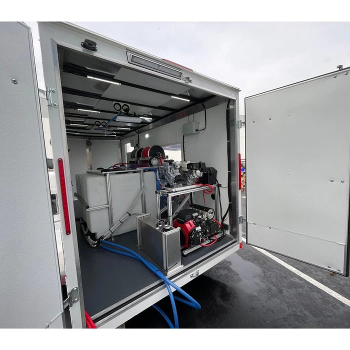 Drone Cleaning Trailer What to Look for in a Professional Cleaning Rig