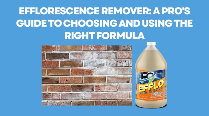 Efflorescence Remover: A Pro's Guide to Choosing and Using the Right Formula