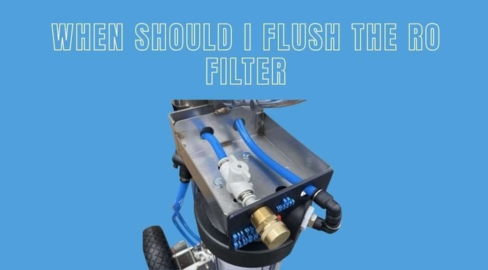 When Should I Flush the RO Filter