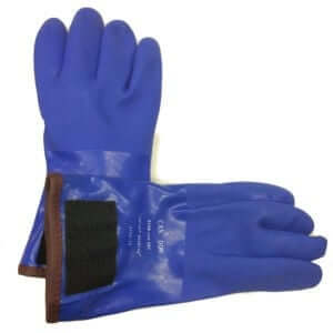 Can Do Warm and Dry Gloves worn during cold weather window cleaning work
