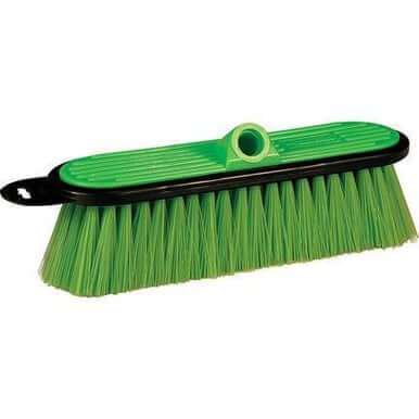 Brush 10in Green Very Soft for FlowThru