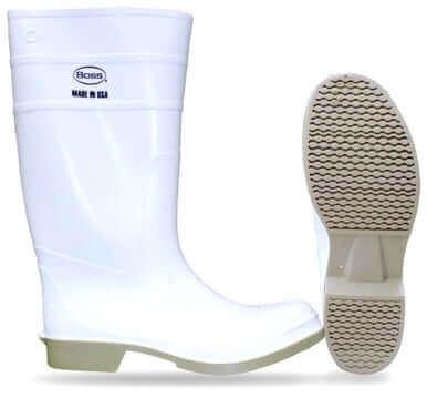 PVC White Boot