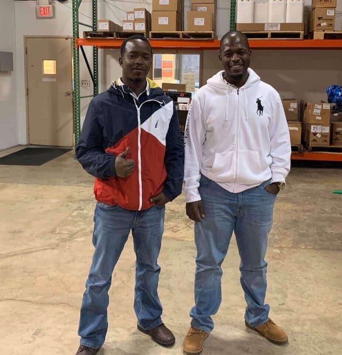 Contractors attending J. Racenstein University hands-on training session