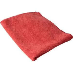 ProTool microfiber towel for streak-free stained glass cleaning