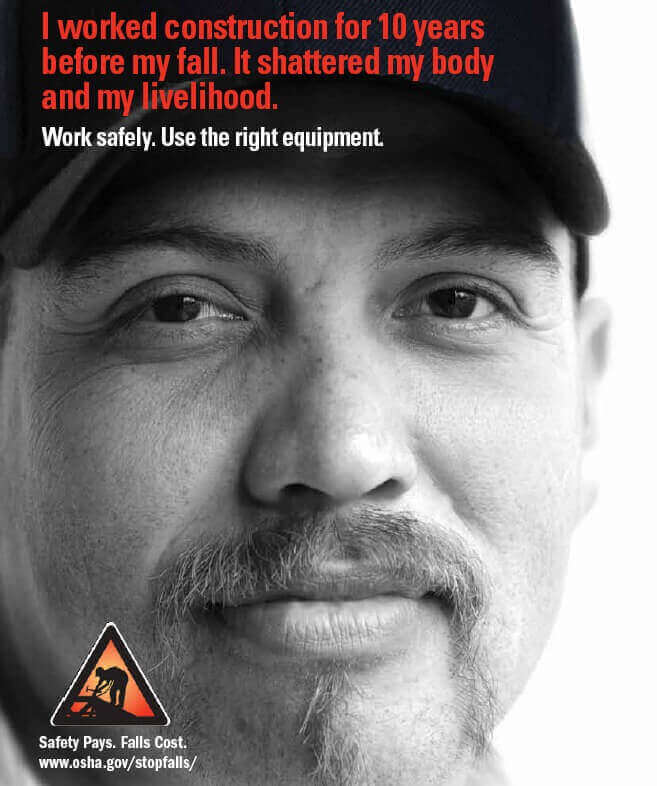OSHA ladder safety poster available free for download