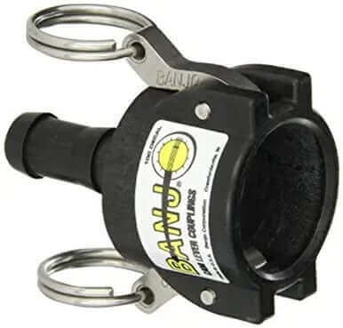 ProTool Coupler 3/4in FM to 1/2in barb Banjo
