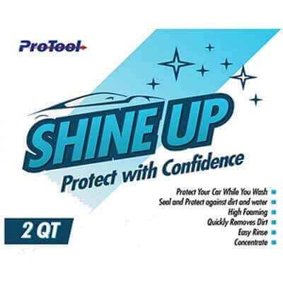 ProTool Shine Up car wash and shine soap bottle