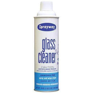 Foam aerosol glass cleaner can used for safe stained glass cleaning