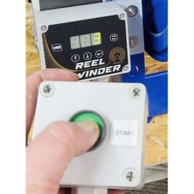 Controller, Reel Rewinder With Remote Button Pendant