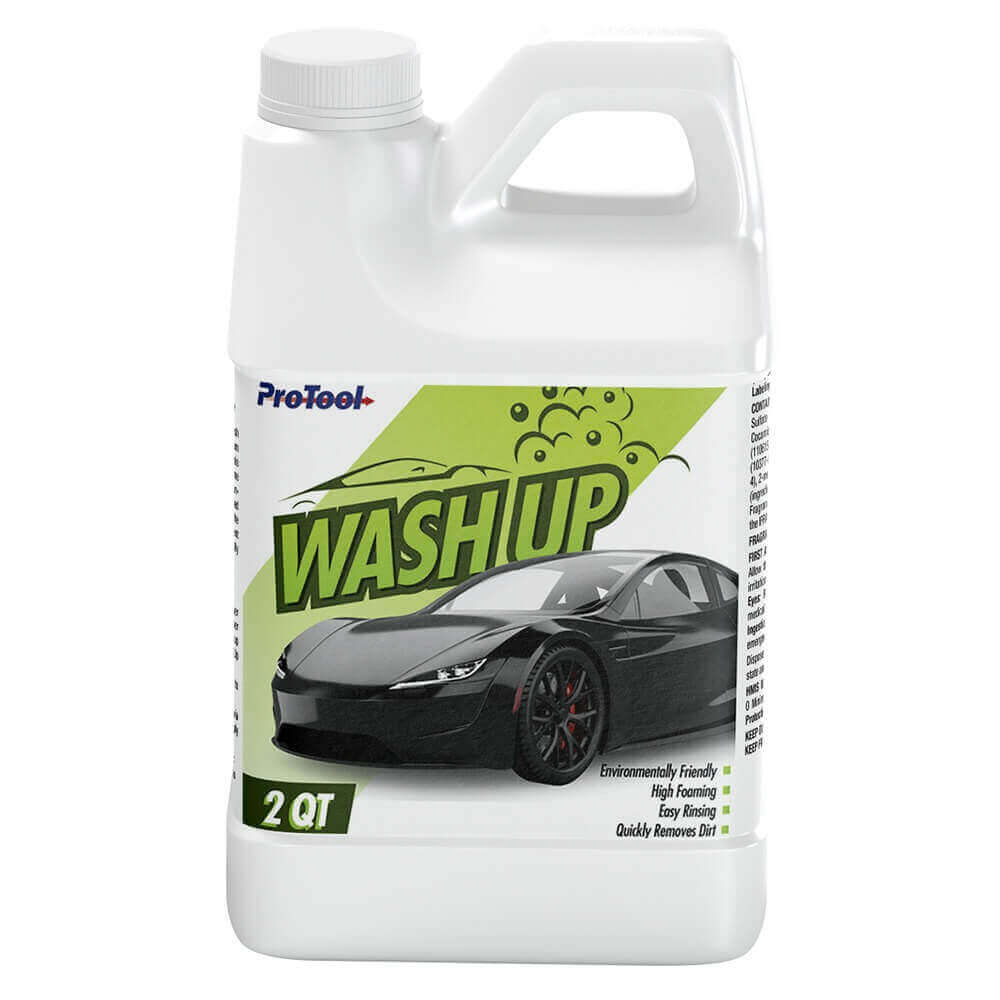 ProTool Wash Up car wash soap bottle — concentrated hand wash formula