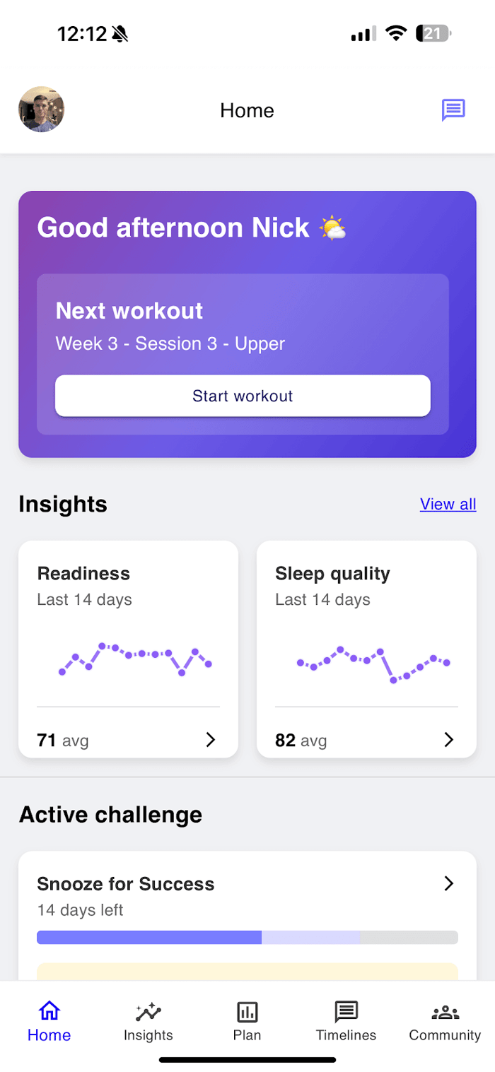 FitFocus new home page