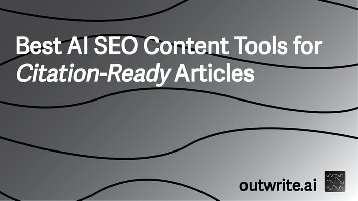 Best AI SEO Content Tools for Citation-Ready Articles