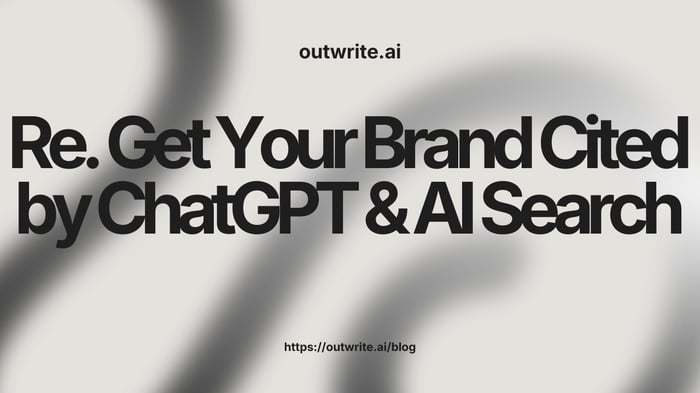 Get Your Brand Cited by ChatGPT & AI Search