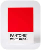 Pantone Matching System (PMS) swatch for color printing