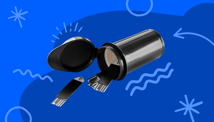 blood glucose testing strips