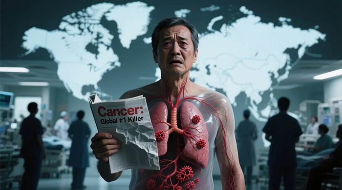 cancer癌症刊登為全世界第一原文