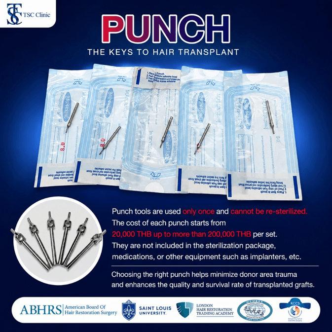 Punch: The Keys to Hair Transplant
