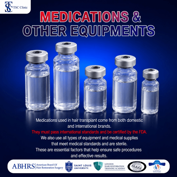 Medication & Other Equipments